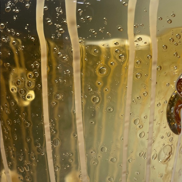 Venini Murano Art Glass “Bollicine” Amber Ice Bucket – Limited Edition - Picture 6 of 10